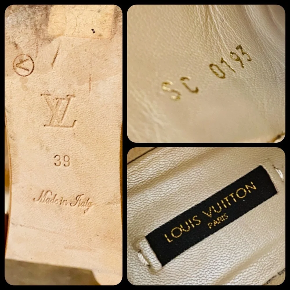 Louis Vuitton Beige Suede Adventure Heeled Ankle Boots